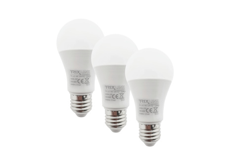 LED izzó Trixline 12W A60 E27 neutrális fehér 3 PACK