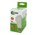 LED izzó Qtec 11W A60 E27 neutrális fehér