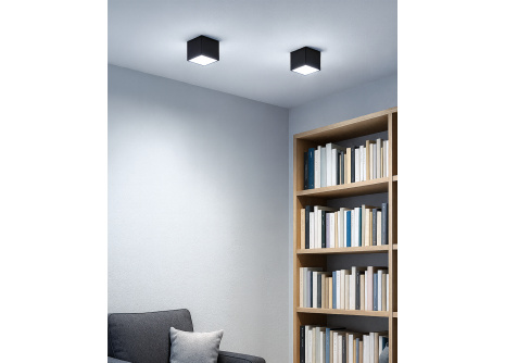 Q-36AD LED Stropní bodové světlo 3CCT černé QTEC