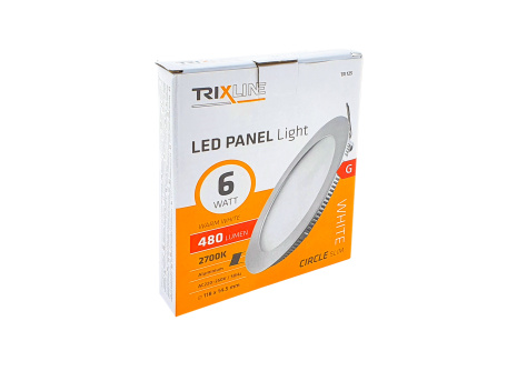 mennyezeti LED lámpa TRIXLINE – kerek 6W
