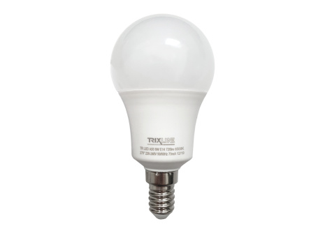 LED izzó BC TR 8W E14 A50 hideg fehér