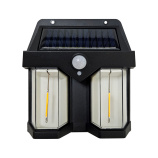 TR- 64 LED napelemes lámpa mozgásérzékelővel -fekete Trixline