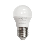 LED izzó Trixline 6W E27 G45 meleg fehér
