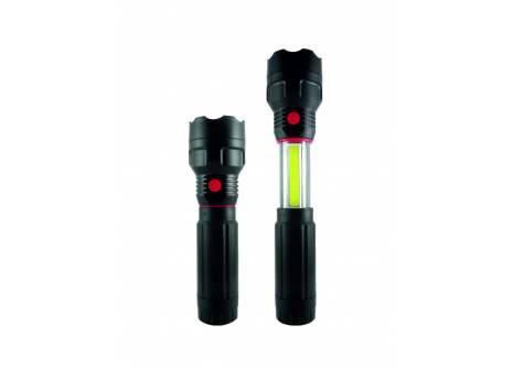 LED teleszkopikus lámpa  TR C224 3W COB + 3W 