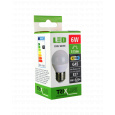 LED izzó BC TR 6W E27 G45 hideg fehér