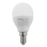  LED izzó Trixline 8W E14 P45 meleg fehér