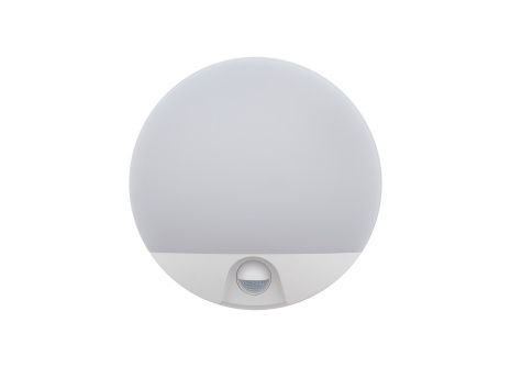 TR-73S LED nástěnné, senzorové, kulaté světlo - bílé 15W/1600lm/4000K Trixline