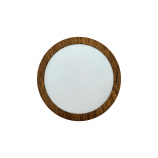 TR-153 LED panel 12W 1008lm 4200K dekor fa - kerek- kiemelt kerettel Trixline
