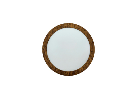TR-153 LED panel 12W 1008lm 4200K dekor fa - kerek- kiemelt kerettel Trixline