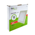 Mennyezeti LED lámpa TRIXLINE – felületre szerelhetö négyszögletes 12W neutrál fehér Mennyezeti LED lámpa TRIXLINE – felületre szerelhetö négyszögletes 12W neutrál fehér
