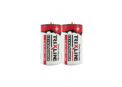 ZnCl 1,5V baby elem BC R14/2P TRIXLINE Extra power