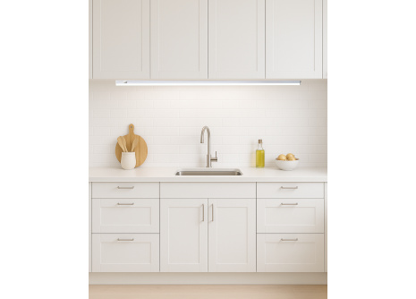 Q-62A 18W / 1620lm / 4200K T5 podlinkové světlo s vypínačem a konektorem - bílé QTEC 120cm