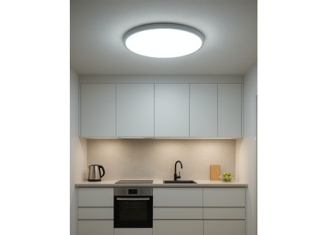 LED stropní 3CCT svítidlo TR-82S - 40W 4300lm ø50x2,7cm Trixline