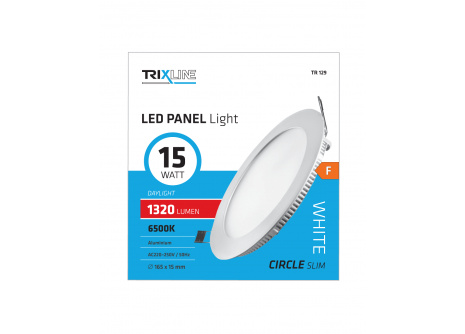Mennyezeti LED lámpa TRIXLINE – kerek 15W