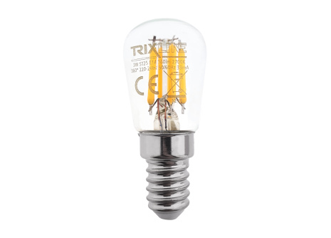 Dekor LED izzó FILAMENT Trixline 3W 360lm ST25 E14 meleg fehér