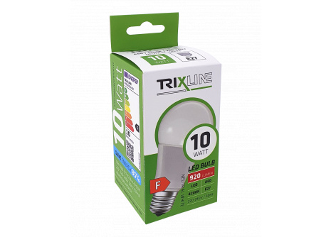 LED izzó Trixline 10W 920lm E27 A60 neutrális fehér