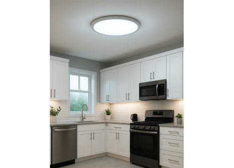 LED stropní 3CCT svítidlo TR-78S - 32W 3400lm ø40x2,5cm Trixline