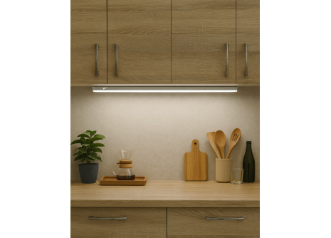 Q-61A 14W / 1260lm / 4200K T5 podlinkové světlo s vypínačem a konektorem - bílé QTEC 60cm Q-61A 14W / 1260lm / 4200K T5 podlinkové světlo s vypínačem a konektorem - bílé QTEC 60cm