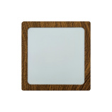 TR-156 LED panel 12W 1008lm 4200K dekor fa - BLOCK kiemelt kerettel Trixline