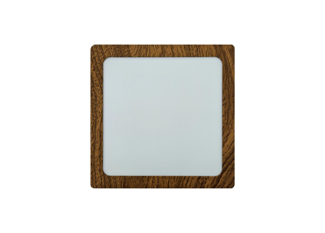 TR-156 LED panel 12W 1008lm 4200K dekor fa - BLOCK kiemelt kerettel Trixline