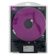 TR-44NA flexibilis NEON LED szalag - lila 5m adapterrel Trixline
