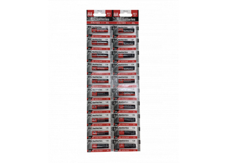 BC batteries Extra Power féltartós AAA mikroceruza 1,5V R03 BLISZTER