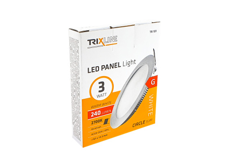 Mennyezeti LED lámpa TRIXLINE – kerek 3W