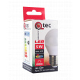 LED izzó Q tec 5W E27 meleg fehér LED izzó Q tec 5W E27 meleg fehér