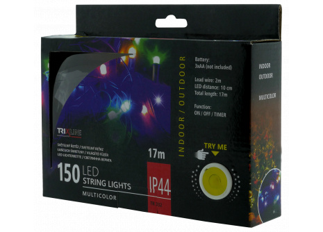 Karácsonyi LED fényfüzér TR 332 multicolor
