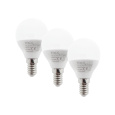 LED izzó Trixline 6W P45 E14 hideg fehér 3 PACK