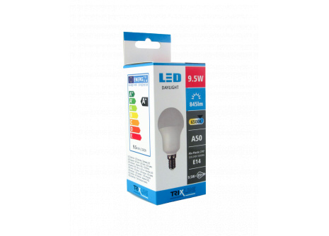 LED izzó TRIXLINE 9,5W E14 A50 nappali lámpa