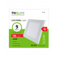 Mennyezeti LED lámpa TRIXLINE – felületre szerelhetö négyszögletes 9W neutrál fehér Mennyezeti LED lámpa TRIXLINE – felületre szerelhetö négyszögletes 9W neutrál fehér