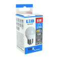 LED izzó BC TR 6W E27 G45 hideg fehér LED izzó BC TR 6W E27 G45 hideg fehér