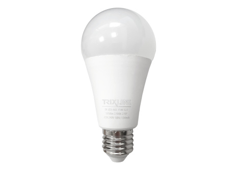 LED izzó Trixline 15W 1350lm E27 A65 meleg fehér