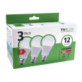 LED izzó Trixline 12W A60 E27 neutrális fehér 3 PACK