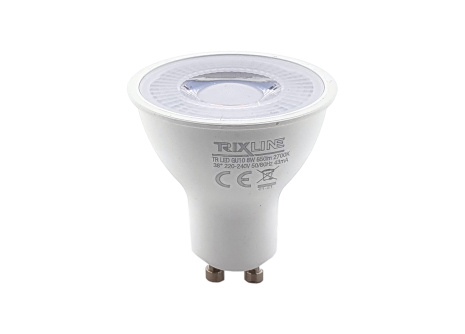 LED izzó Trixline 8W GU10 650 lm meleg fehér