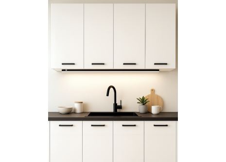 Q-65AB 18W / 1620lm / 4200K T5 podlinkové světlo s vypínačem a konektorem - černé QTEC 120cm