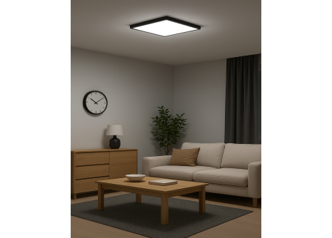 LED stropní 3CCT svítidlo TR-90S - 32W 3400lm 40x40x2,5cm Trixline