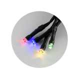 TR 306 Vánoční řetěz 100LED 10,80 m COLOR Trixline