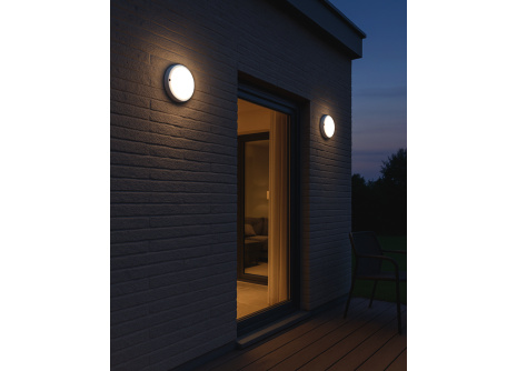 LED stropní svítidlo Q-40A 8W 720lm 4200K IP64 - bílé QTEC