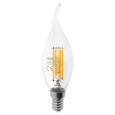 Dekor  LED izzó FILAMENT Trixline 5W 600lm C35L E14 meleg fehér