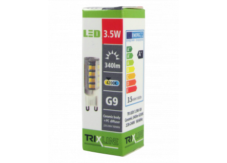 LED izzó BC TR 3,5W G9 neutrál  fehér