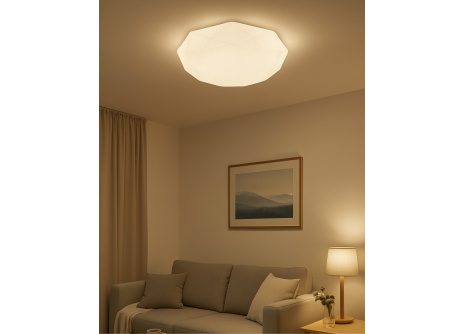LED stropní svítidlo TR-600C - INDUS 60W 5700lm ø58cm CCT + ovladač Trixline LED stropní svítidlo TR-600C - INDUS 60W 5700lm ø58cm CCT + ovladač Trixline