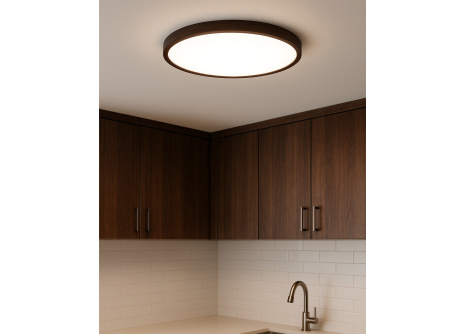 LED stropní 3CCT svítidlo TR-85S - 40W 4300lm ø50x2,7cm Trixline