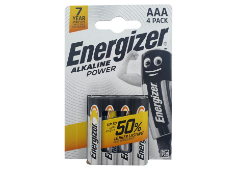 ENERGIZER LR03 alkáli AAA / 4ks BLISTR