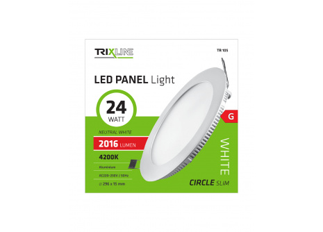 Mennyezeti LED lámpa TRIXLINE – kerek 24W