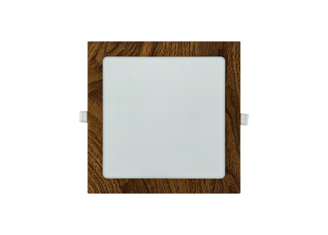 TR-151 LED panel 18W 1512lm 4200K dekor fa - négyzet beépített Trixline