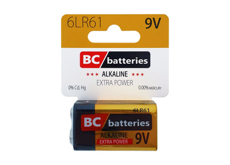 BC 6LR61 Extra Power Alkalická 9V/1ks