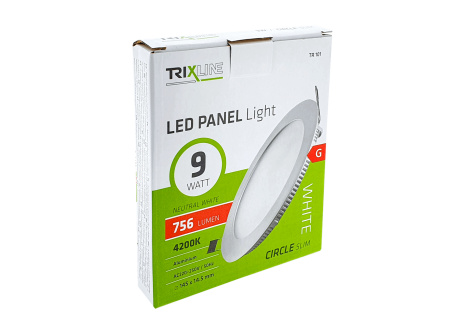 Mennyezeti LED lámpa TRIXLINE – kerek 9W