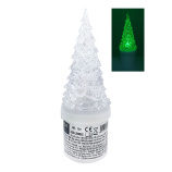HD-134 LED gyertya "Karácsonyfa" - zöld villogó láng HOME DECOR